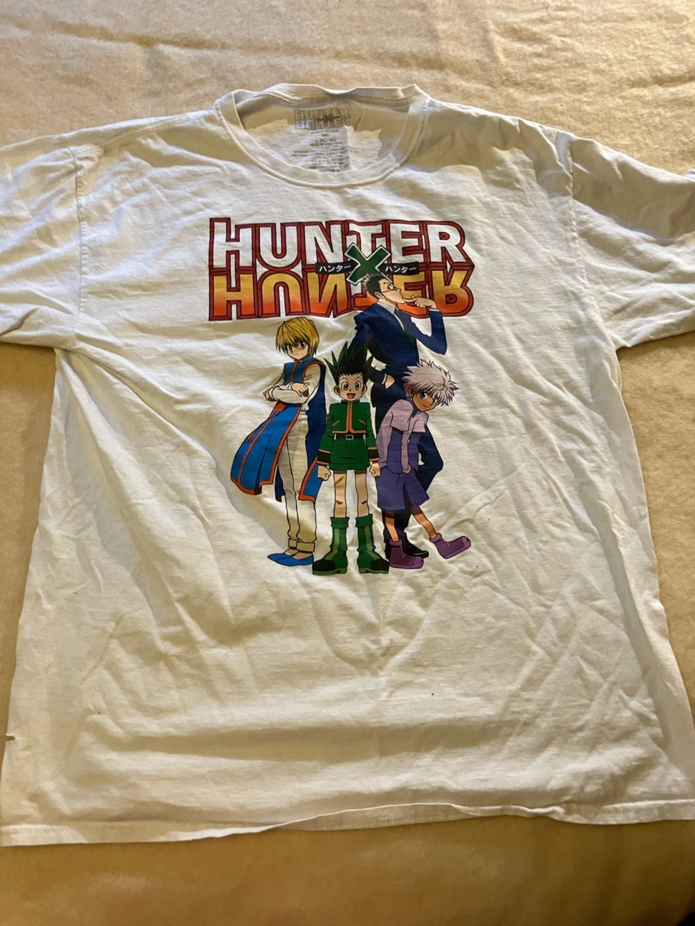 Hunter X Hunter anime cotton t shirt Large